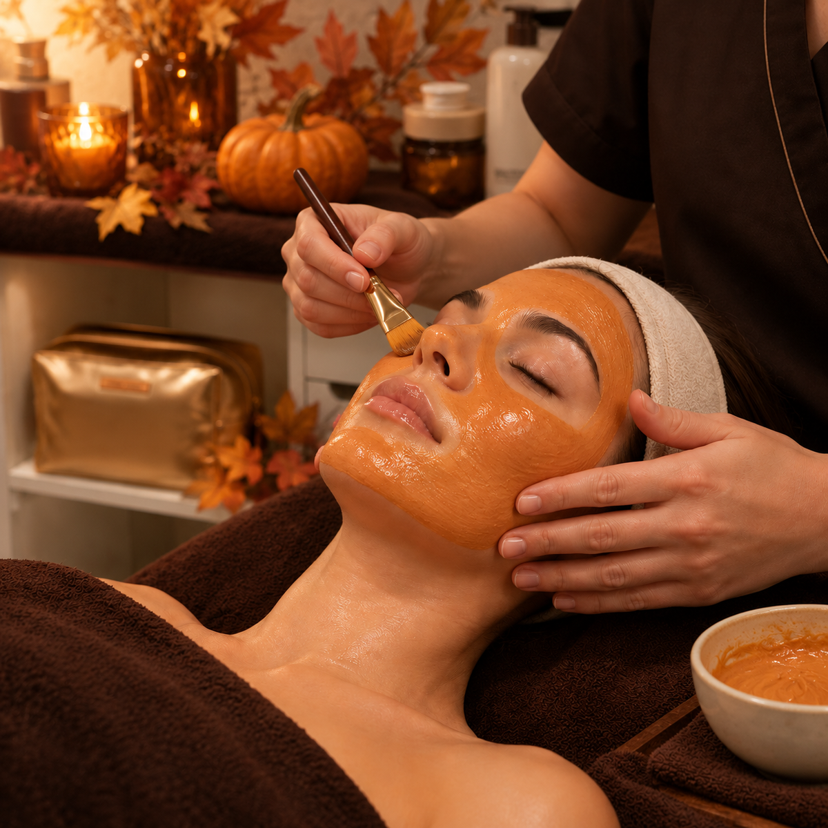 Pumpkin Glow Gezichtsbehandeling - 10% korting op deze behandeling bij Bo met code BO10