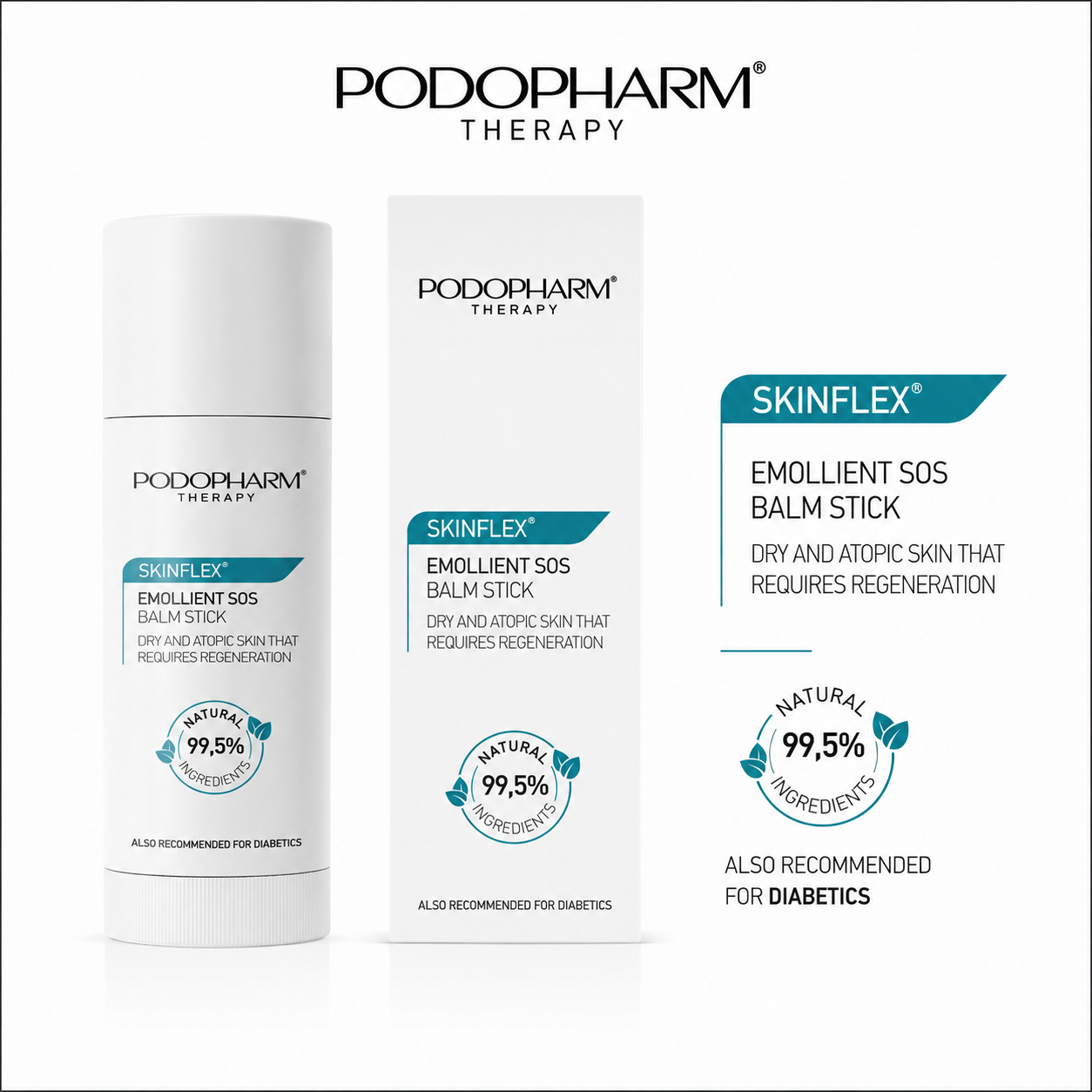 SKINFLEX® Verzachtende SOS Balsem Stick (PT 12)