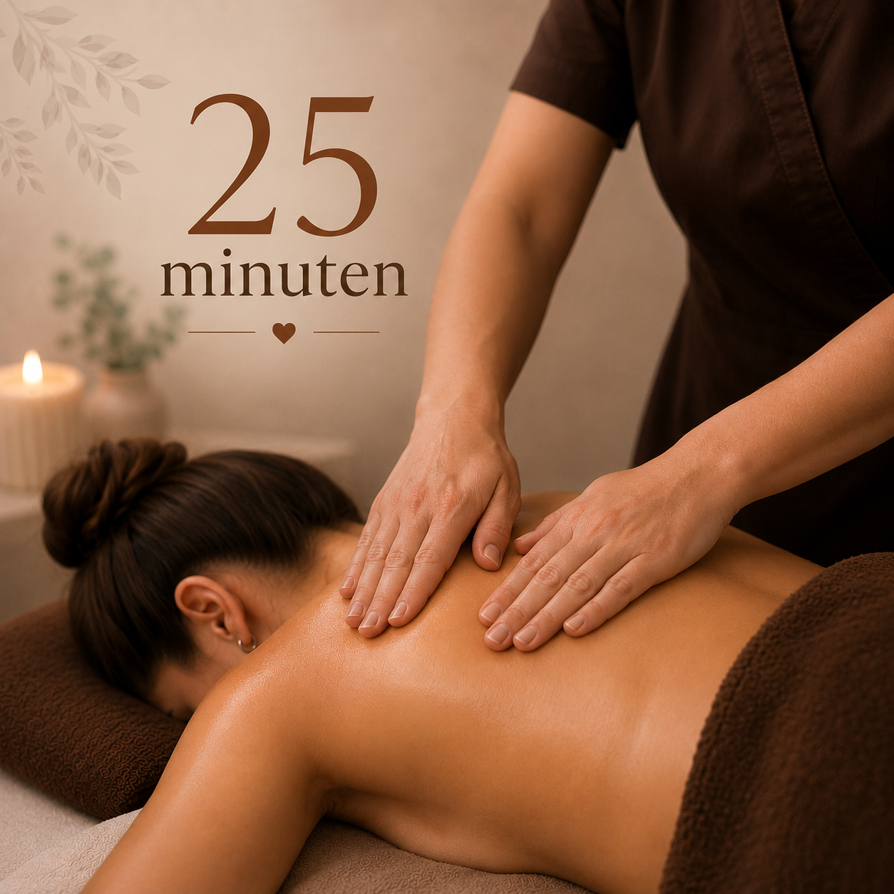 Soft touch / Ontspanningsmassage 25 minuten