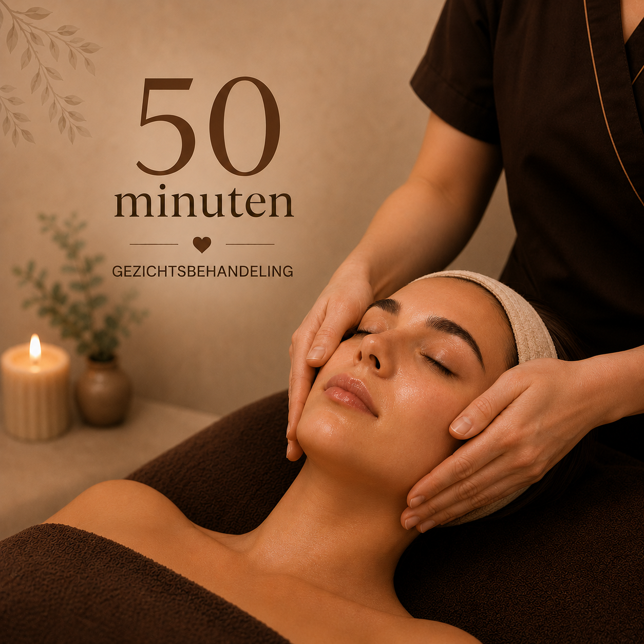 Gezichtsbehandeling 50 minuten